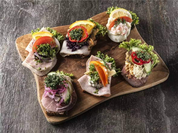 Luksus smørrebrød